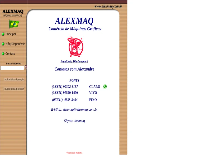 Site da Alexmaq