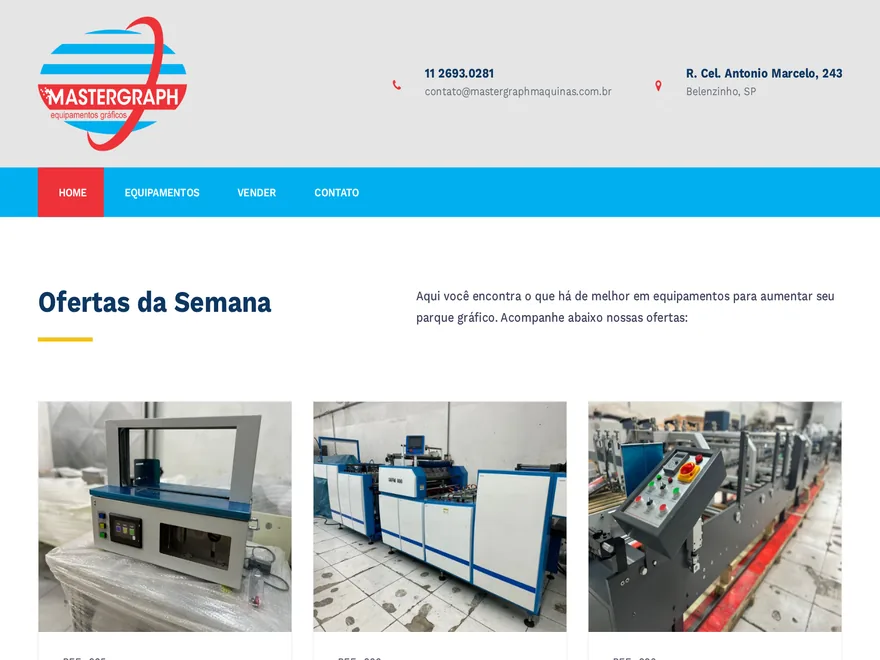 Site da Mastergraph